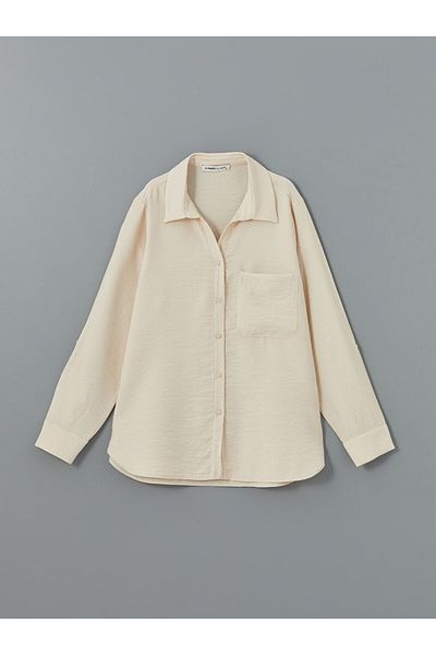 LC Waikiki Women's Regular Fit Dobby Shirt - S5G487Z8