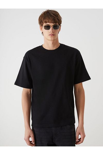 LC Waikiki Ανδρικό μπλουζάκι New Season Crew Neck Combed Cotton - S52693Z8