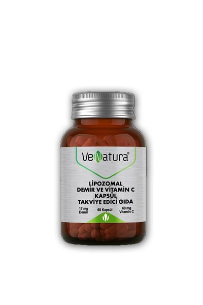 VeNatura Liposomal Iron and Vitamin C 60 Capsule