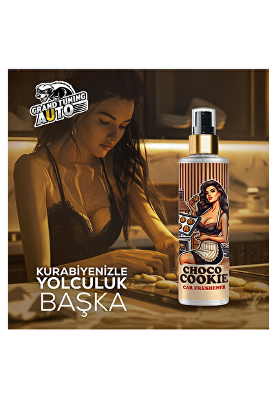 OTO55 Choco Cookie Çikolatalı Kurabiye Kokulu Oto Parfümü  Tatlı ve Çekici 1 ...