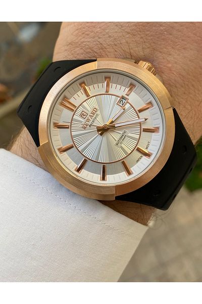 Reward 5 Atm Waterproof Sports Model Silicone Band Men's Wristwatch