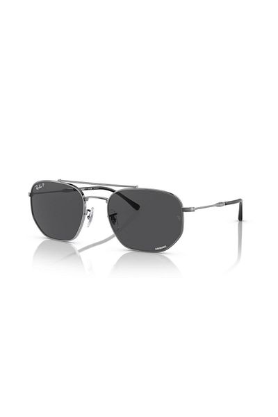 Ray-Ban Ray Ban Unisex Irregular Sunglasses- Rb 3707 - Lense Size:54mm - Gunmetal