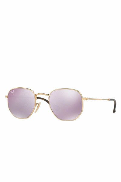 Ray-Ban Ray Ban Unisex Irregular Sunglasses- Rb 3548n - Lense Size:51mm - Gold