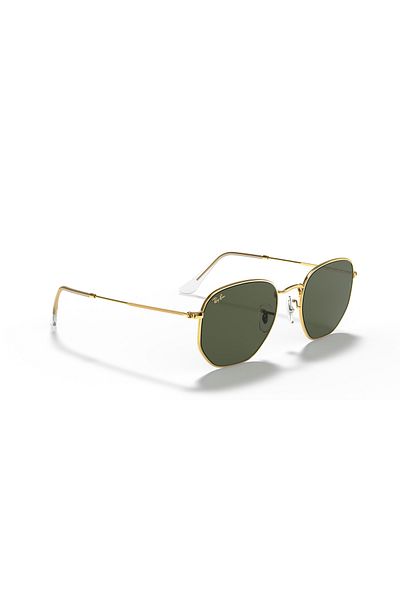 Ray-Ban Ray Ban Unisex Irregular Hexagonal Sunglasses- Rb 3548 - Lense Size:54mm - Legend Gold