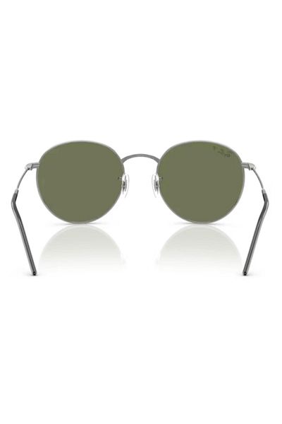 Ray-Ban Ray Ban Unisex Phantos Round Reverse Sunglasses- Rb R0103s - Lense Size:53mm - Gunmetal