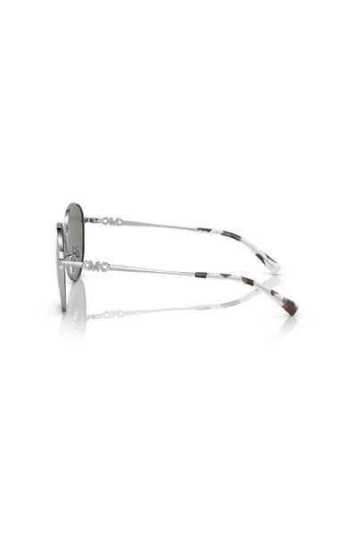 Michael Kors Woman Round Sunglasses- Mk 1119 - Lense Size:57mm - Silver