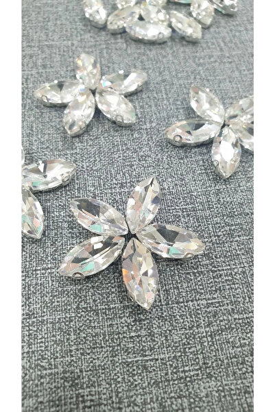 312 KONSEPT 100 قطعة 7*15 مللي متر مكوك كريستال خياطة الحجر