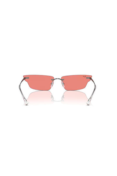 Ray-Ban نظارات راي بان للجنسين، عدسات غير منتظمة - RB 3731 - مقاس العدسة: 63 مم - لون رمادي معدني