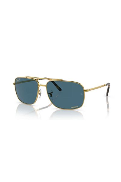 Ray-Ban Ray Ban Unisex Pillow Sunglasses- Rb 3796 - Lense Size:62mm - Legend Gold