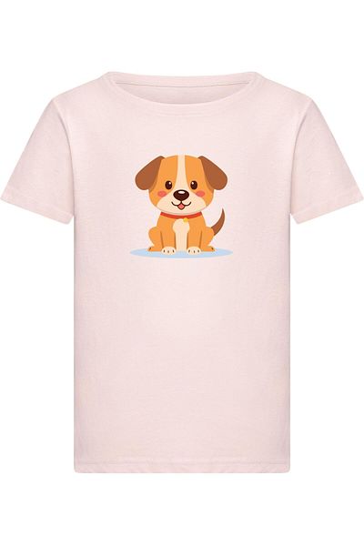 Merchcode Girls Cute Dog -  T-Shirt