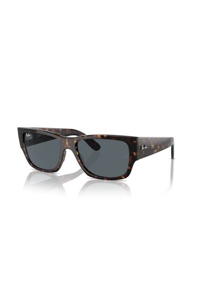 Ray-Ban Ray Ban Unisex Rectangle Carlos Sunglasses- Rb 0947s - Lense Size:56mm - Havana