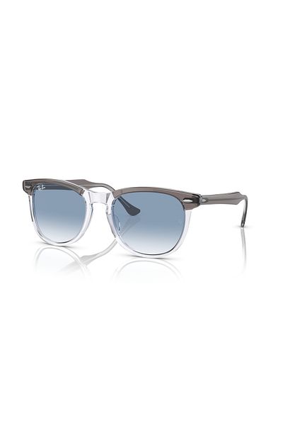 Ray-Ban Ray Ban Unisex Pillow Eagleeye Sunglasses- Rb 2398 - Lense Size:53mm - Grey On Transparent