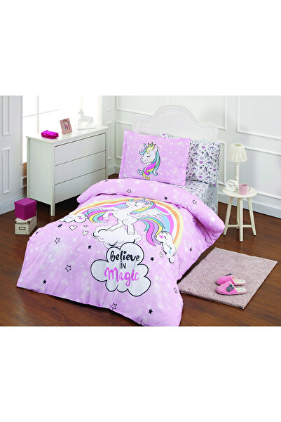 Özdilek طقم غطاء لحاف فردي من Özdilek - يونيكورن