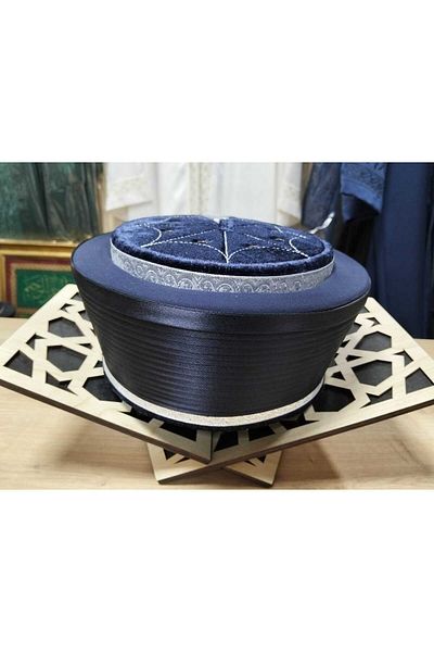 şahinbak Navy Blue Felt Yellow S088