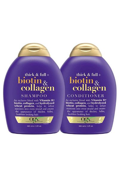 OGX Biotin & Collagen Shampoo + Conditioner Combo Pack