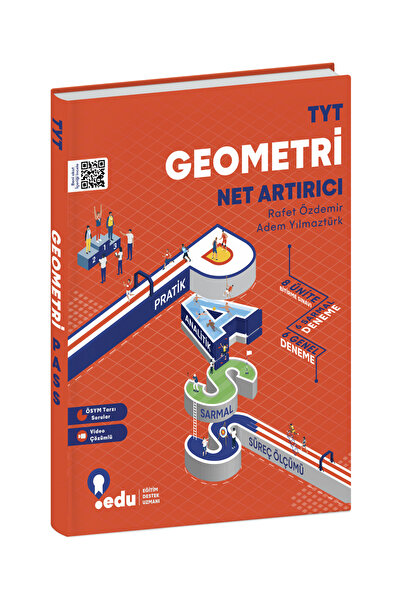 edu eğitim destek uzmanı Edu Yayınları Tyt Geometri Net Artırıcı