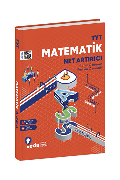 edu eğitim destek uzmanı Edu Yayınları Tyt Matematik Net Artırıcı
