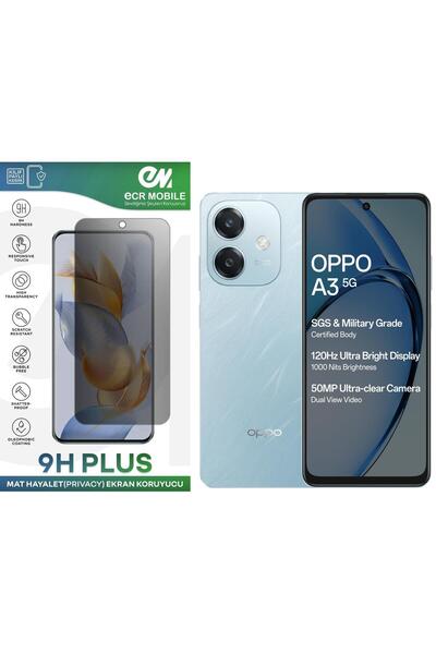 Ecr Mobile Oppo Reno A3 (CPH2669) Ekran Koruyucu Tam Uyumlu 9H Esnek Nano Kır...