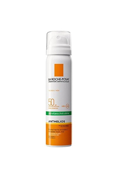 La Roche Posay رذاذ أنثيليوس المنعش غير المرئي بعامل حماية من الشمس 50+، 75 مل