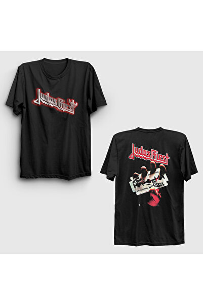 Presmono Unisex crni britanski V2 Judas Priest ranac Štampano T-shirt 516198tt