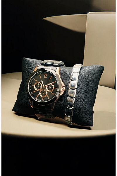 pullmarkt Charm Bracelet + Casual Series - Men's Wrist Watch