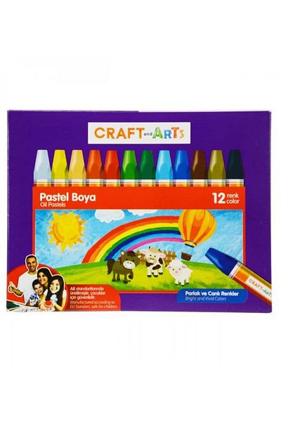 Craft and Arts Craft 12 Pieces Pastel Paint