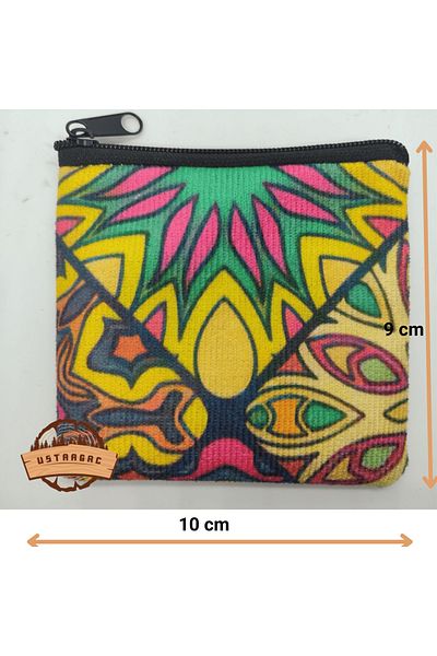 ustaagac Mini Cloth Wallet - Coin and Card Holder Mixed