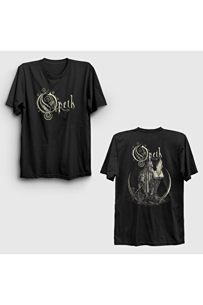 Presmono Unisex Black Faith V2 Opeth ruksak Štampano T-shirt 516520tt