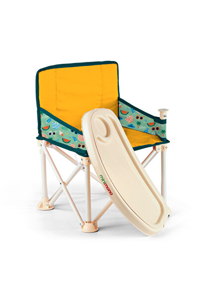 Minimono Plus 0-4 Yaş Portatif Katlanır Yükseltici Mama Sandalyesi Bebek Çocuk Kamp Sandalyesi