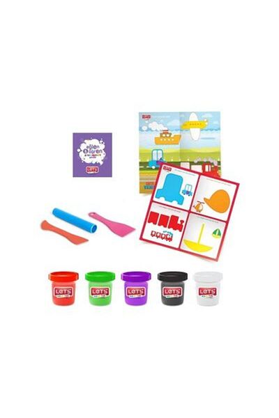 Lets Cute Vehicles Play Dough Set 9 Pieces