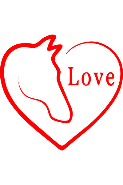 Birim Matbaa At Love 1 Auto Sticker(20X19 cm)