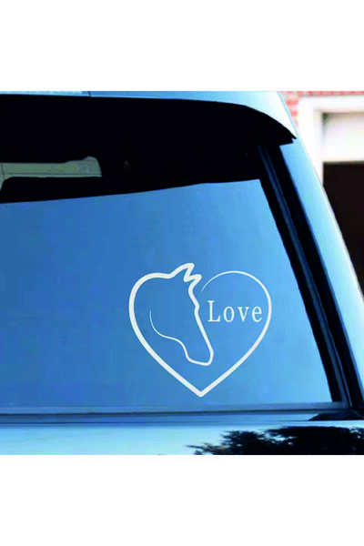 Birim Matbaa At Love 1 Auto Sticker(20X19 cm)