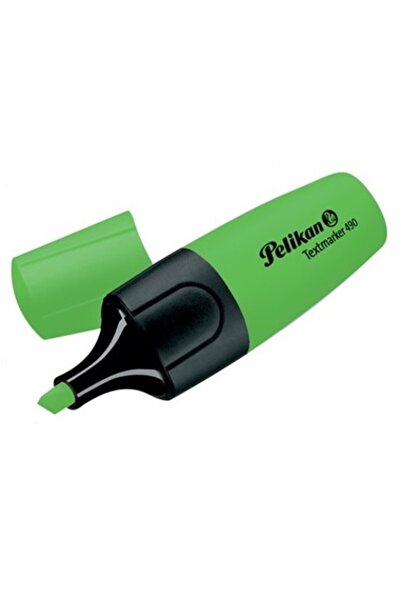 Pelikan 490 İşaretleme Fosforlu Yeşil Kalem 10'lu
