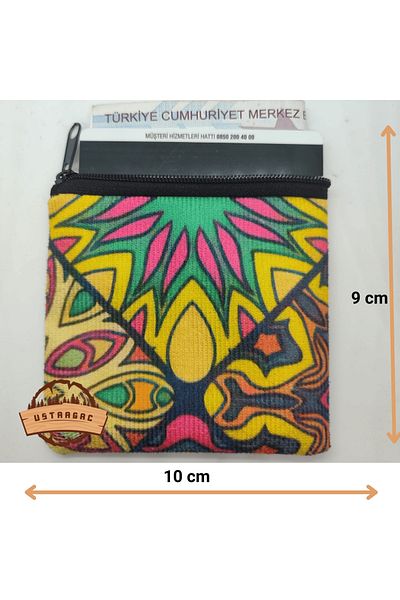 ustaagac Mini Cloth Wallet - Coin and Card Holder Mixed
