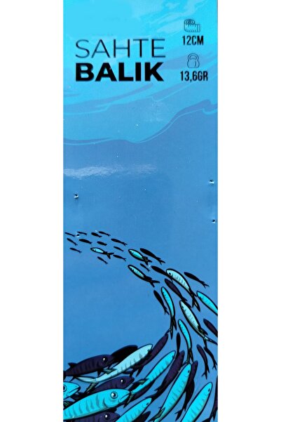 North Pacific Bilyeli Rapala Balık Uzun Orta Boy 12 Cm 13.6 Gr