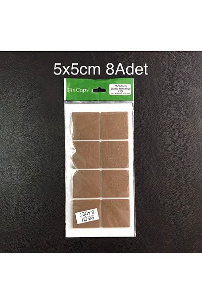 BGA Fixcaps Adhesive Floor Protective Felt 5X5Cm 8 Pcs