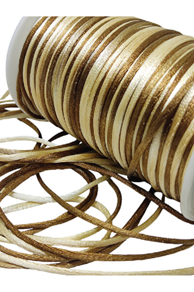 PARACORD Rainbow Color Floş Ip Rat Tail - Rainbow 2 mm