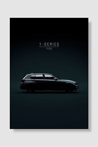Genel Markalar 2017 F20 M140I 1 series Araba Poster Çerçevesiz Yüksek Kalite ...