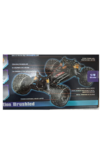 shop Toycraft 80 Km/H 1:8 Elektirikli Yüksek Hız Rc Araba