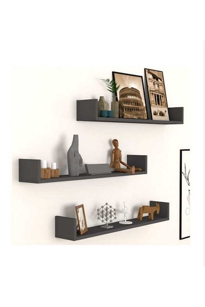 EGN WOODS 70x15x12 Montessorie Παιδικό ράφι - 3 τμχ Μπαχαρικά, Μπάνιο και Ράφι τοίχου