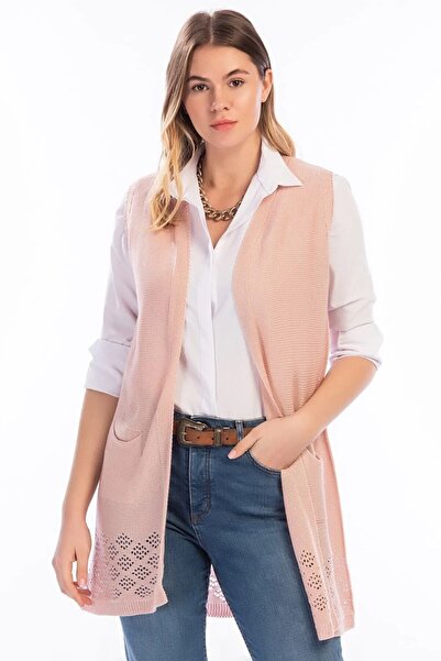 IŞILDA FASHION Women's Clothing Sleeveless Pocket Vest