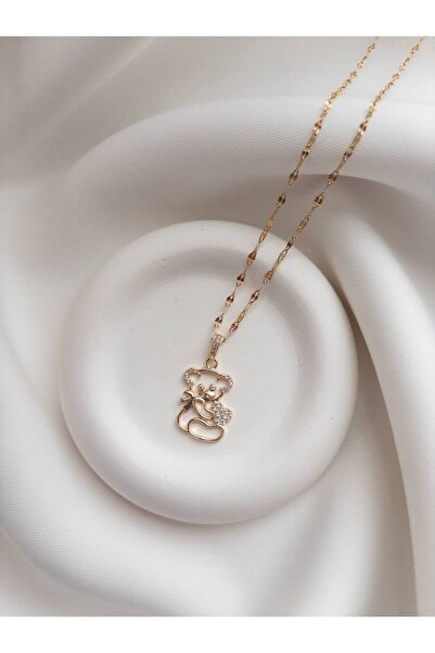 Minne Jewelry-Accessory قلادة تيدي بير