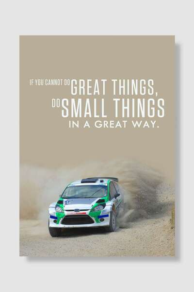 Mudi Store If You Cannot Do Great  Araba Poster Çerçevesiz Yüksek Kalite Arab...