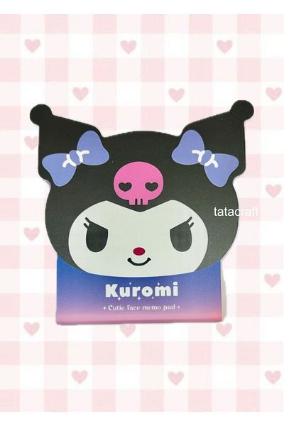 TATA CRAFT Sanrio Hello Kitty Kuromi My Meledy Cinnamoroll Memo Pad Stationery Cute