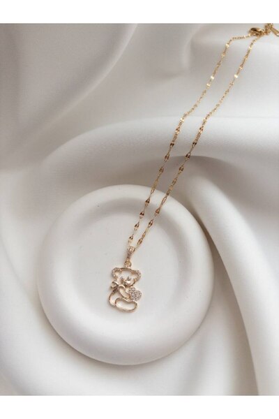 Minne Jewelry-Accessory Teddy Bear Necklace