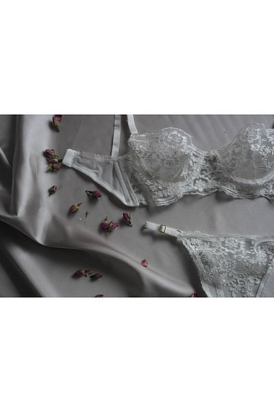 love secret Γυναικείο Δαντελένιο Σουτιέν Bralet Σετ (ΣΟΥΤΙΕΝ & TANGA) - Κομψά και κομψά εσώρουχα