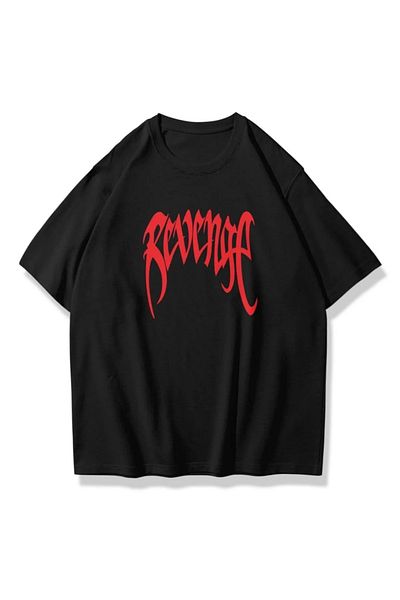 Gofeel Μαύρο μπλουζάκι Unisex Revenge