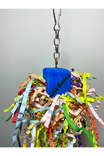 Ciko Kafes Colorful Paper Shredding Toy for Birds