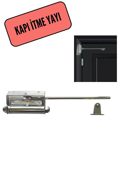 HOBİDABİ Door Push and Spring Cover Mechanism