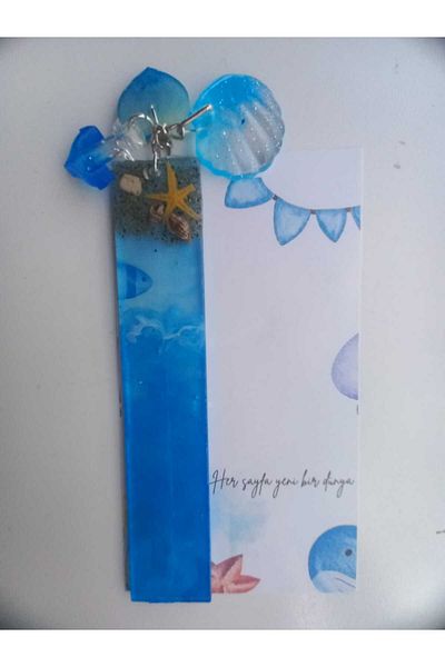 demirbasavm Handmade Marine Themed Epoxy Book Discription